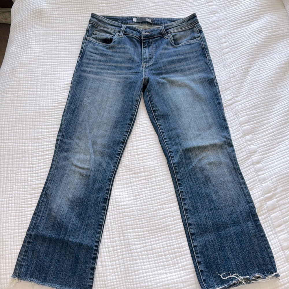 KUT Kelsey ankle flare, sz 6